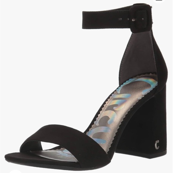 NIB Sam Edelman Elizabeth Block Heel - Black - Picture 2 of 4